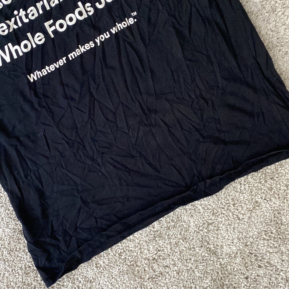 WFM Whatever Makes You Whole black t-shirt - Picture 3 of 8